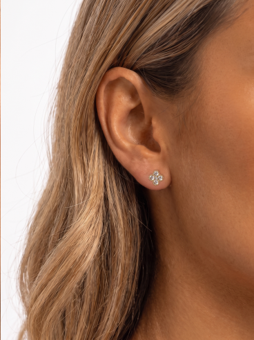 Boucles d'oreilles Shekina - Doré