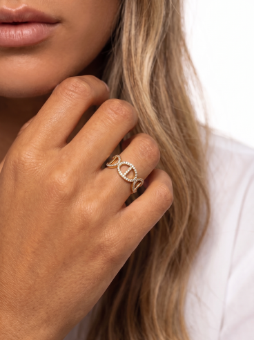 Bague Cynthia - Doré