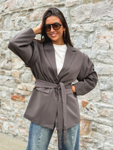 Blazer Taisha - Chocolat