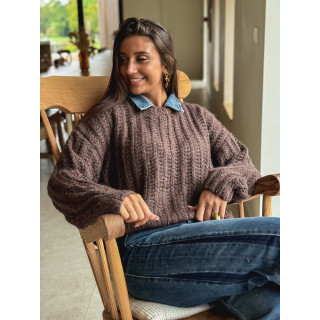 Pull Maylinda - Chocolat