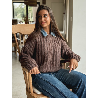 Pull Maylinda - Chocolat