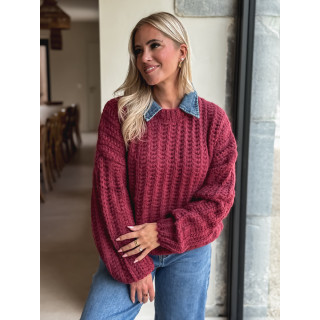 Pull Maylinda - Bordeaux