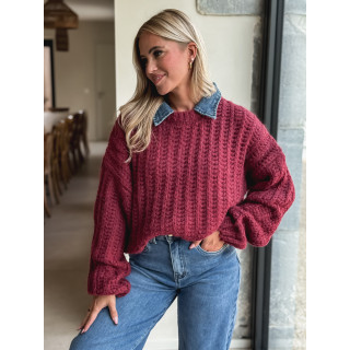 Pull Maylinda - Bordeaux