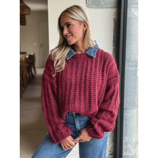Pull Maylinda - Bordeaux