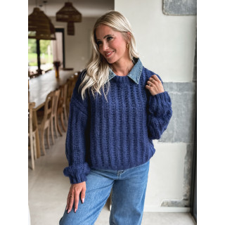 Pull Maylinda - Bleu marine