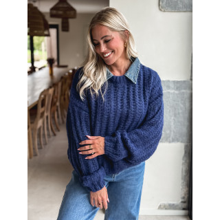 Pull Maylinda - Bleu marine