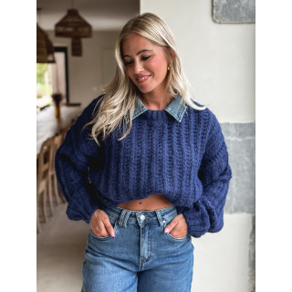 Pull Maylinda - Bleu marine