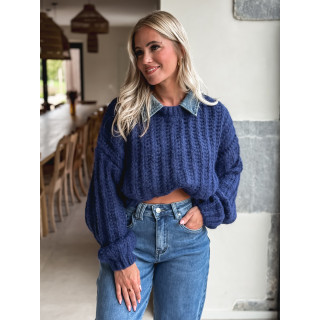 Pull Maylinda - Bleu marine