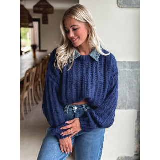 Pull Maylinda - Bleu marine