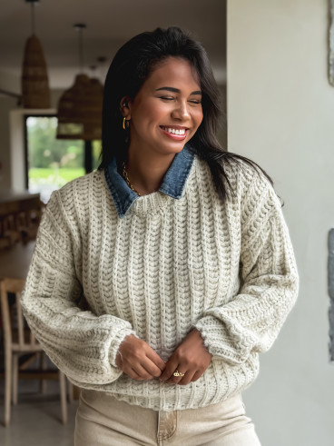 Pull Maylinda - Beige