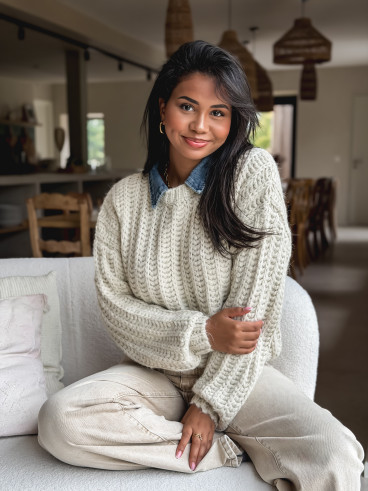 Pull Maylinda - Beige Pull Maylinda - Beige