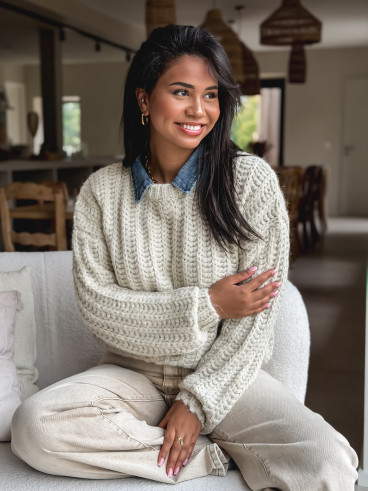 Pull Maylinda - Beige Pull Maylinda - Beige