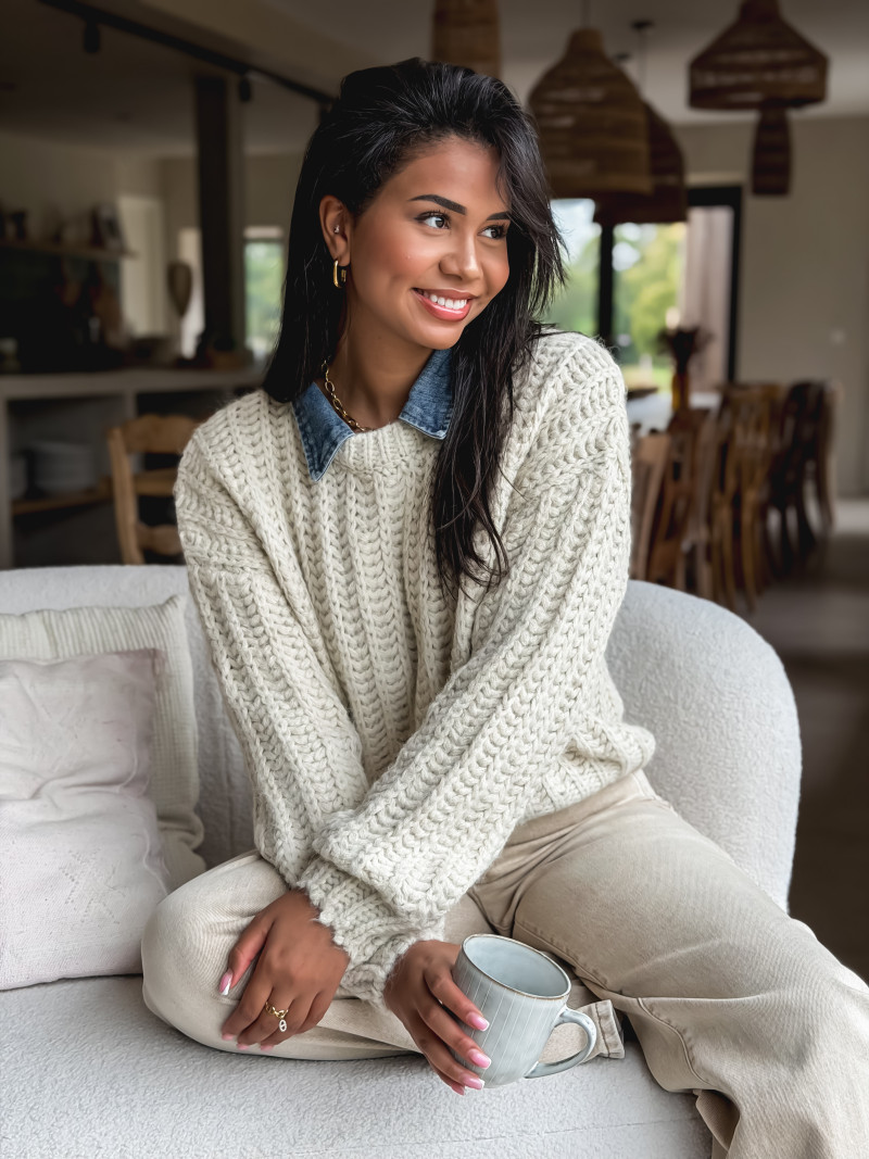 Pull Maylinda - Beige Pull Maylinda - Beige