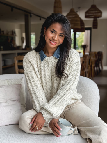 Pull Maylinda - Beige Pull Maylinda - Beige