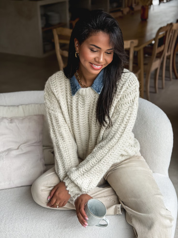 Pull Maylinda - Beige Pull Maylinda - Beige