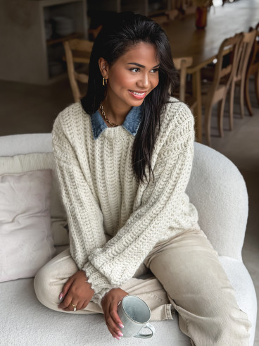 Pull Maylinda - Beige Pull Maylinda - Beige
