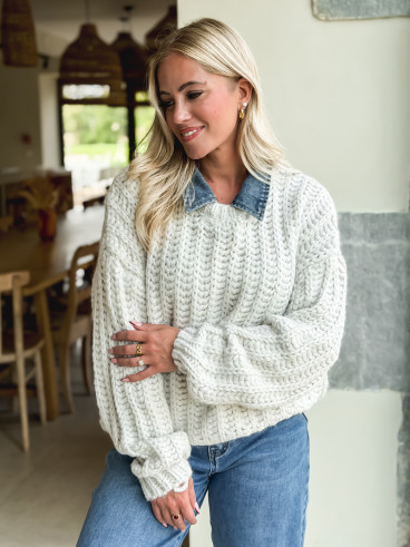 Pull Maylinda - Greige Pull Maylinda - Greige