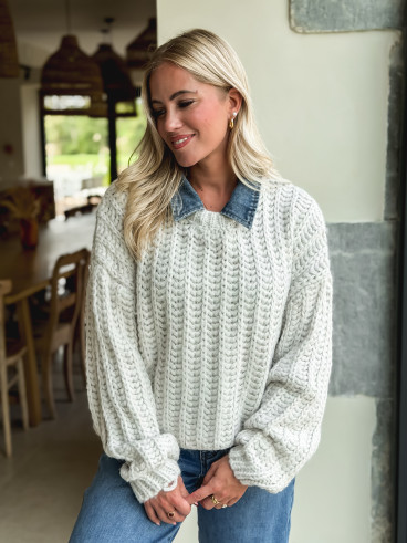 Pull Maylinda - Greige