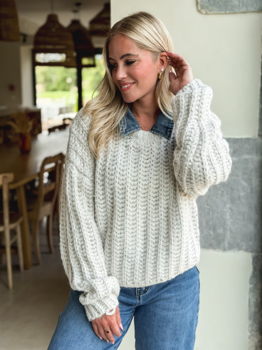 Pull Maylinda - Greige Pull Maylinda - Greige