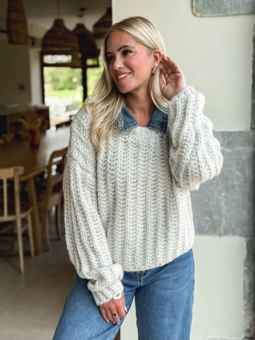 Pull Maylinda - Greige Pull Maylinda - Greige