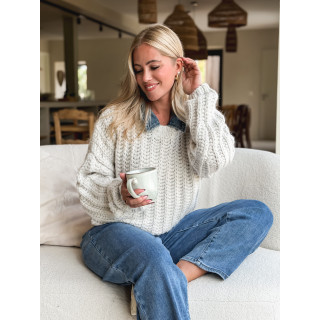 Pull Maylinda - Greige