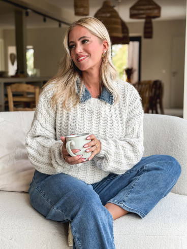 Pull Maylinda - Greige Pull Maylinda - Greige