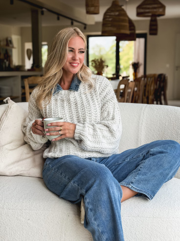 Pull Maylinda - Greige