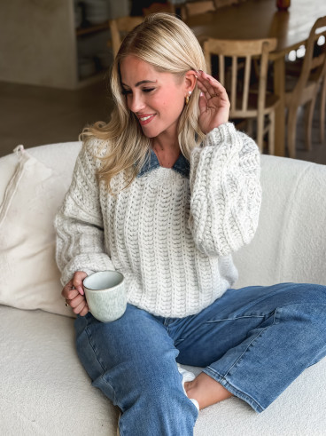 Pull Maylinda - Greige Pull Maylinda - Greige