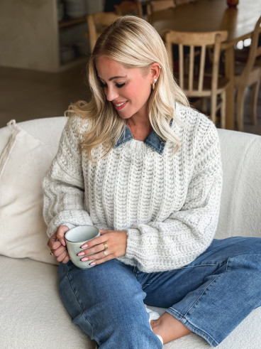 Pull Maylinda - Greige Pull Maylinda - Greige