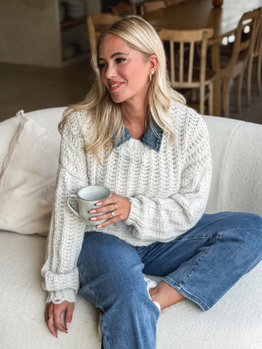 Pull Maylinda - Greige Pull Maylinda - Greige