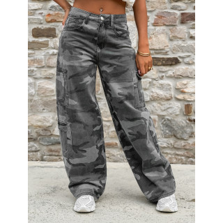 Cargo militaire Laurianna - Gris
