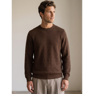 Pull Javier - Chocolat