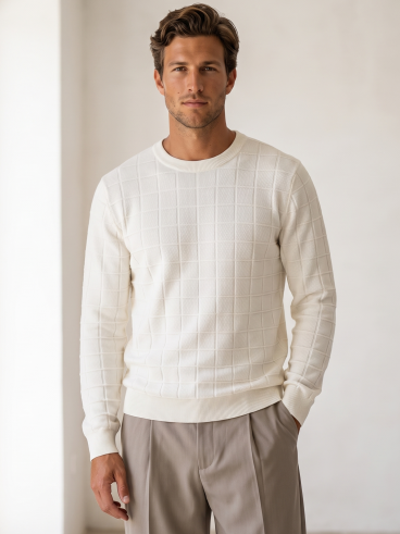 Pull Javier - Ecru
