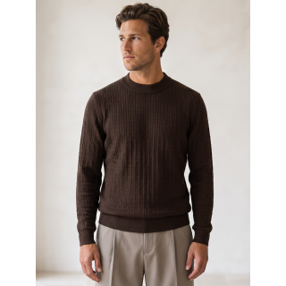 Pull Malone - Chocolat