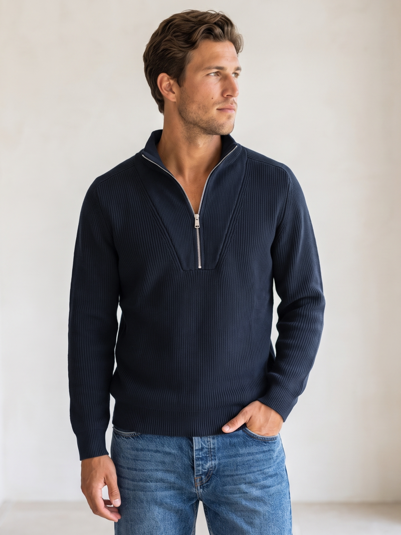 Pull Néo - Bleu marine