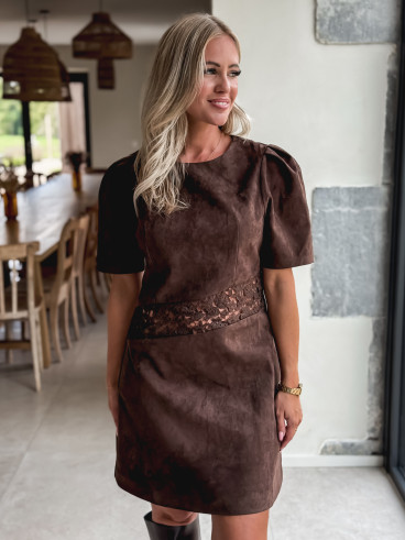Robe Melly - Chocolat
