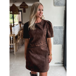 Robe Melly - Chocolat