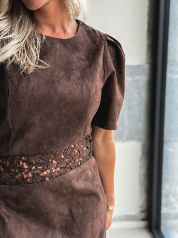 Robe Melly - Chocolat
