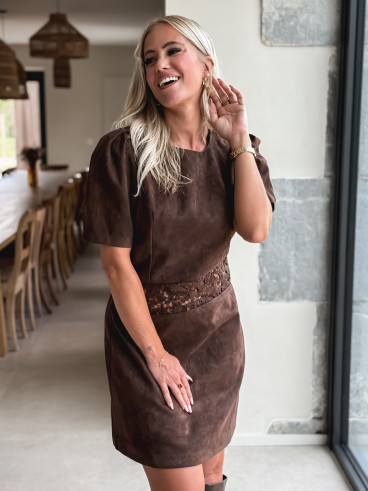 Robe Melly - Chocolat