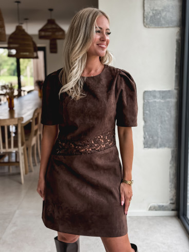 Robe Melly - Chocolat