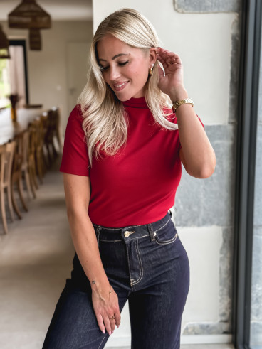Blouse Zoya - Rouge