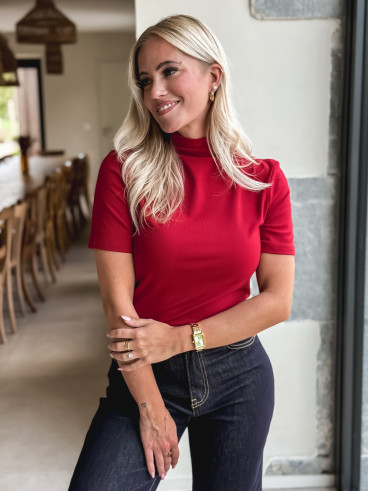 Blouse Zoya - Rouge