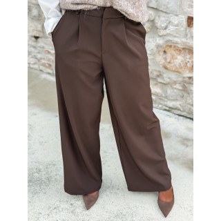 Pantalon Elowen - Chocolat