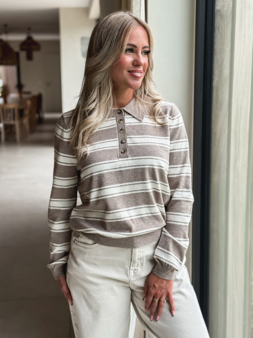 Pull Vanya - Taupe