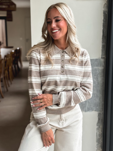Pull Vanya - Taupe