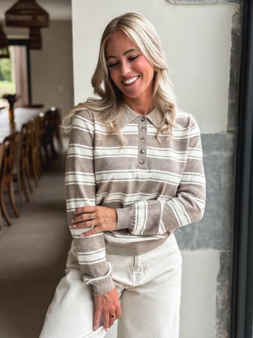 Pull Vanya - Taupe