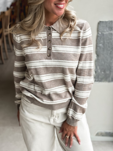 Pull Vanya - Taupe