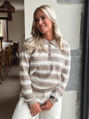 Pull Vanya - Taupe