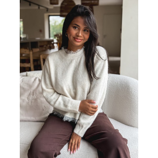 Pull Véllana - Beige clair