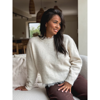 Pull Véllana - Beige clair